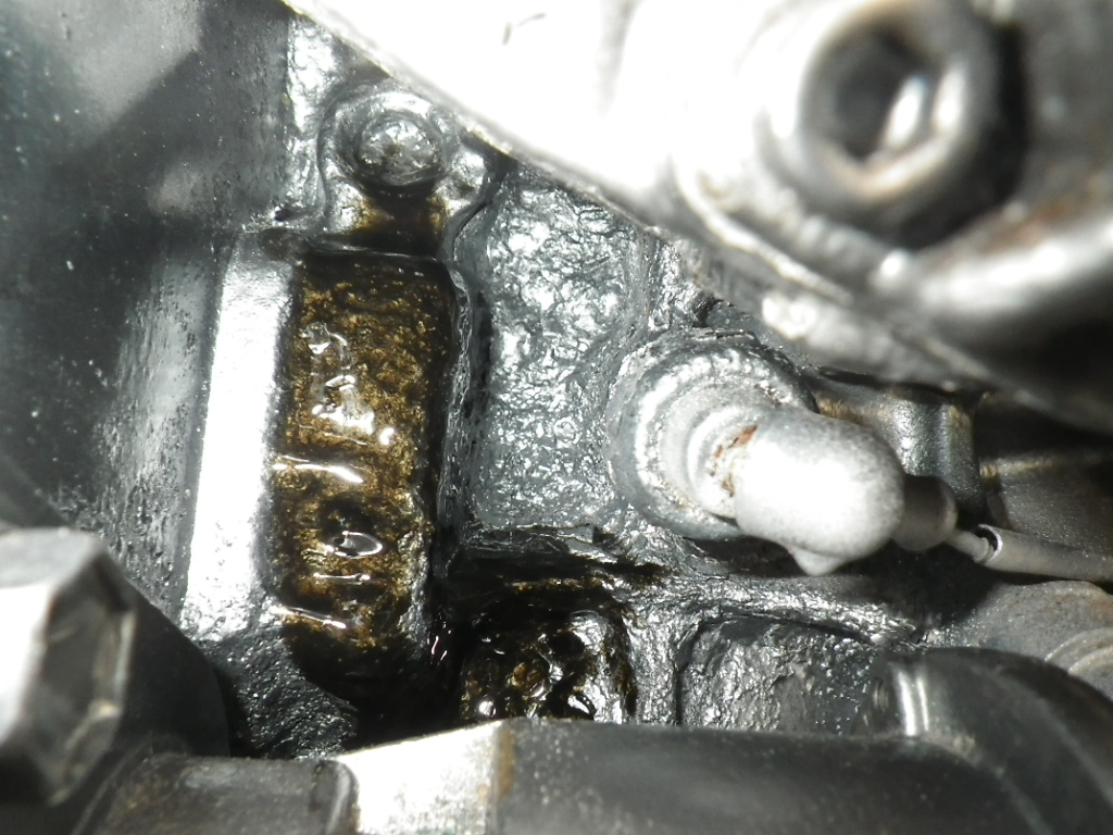 Benz107－シリーズエンジン取り外し―オイル漏れ―修理実施中 - 外国 